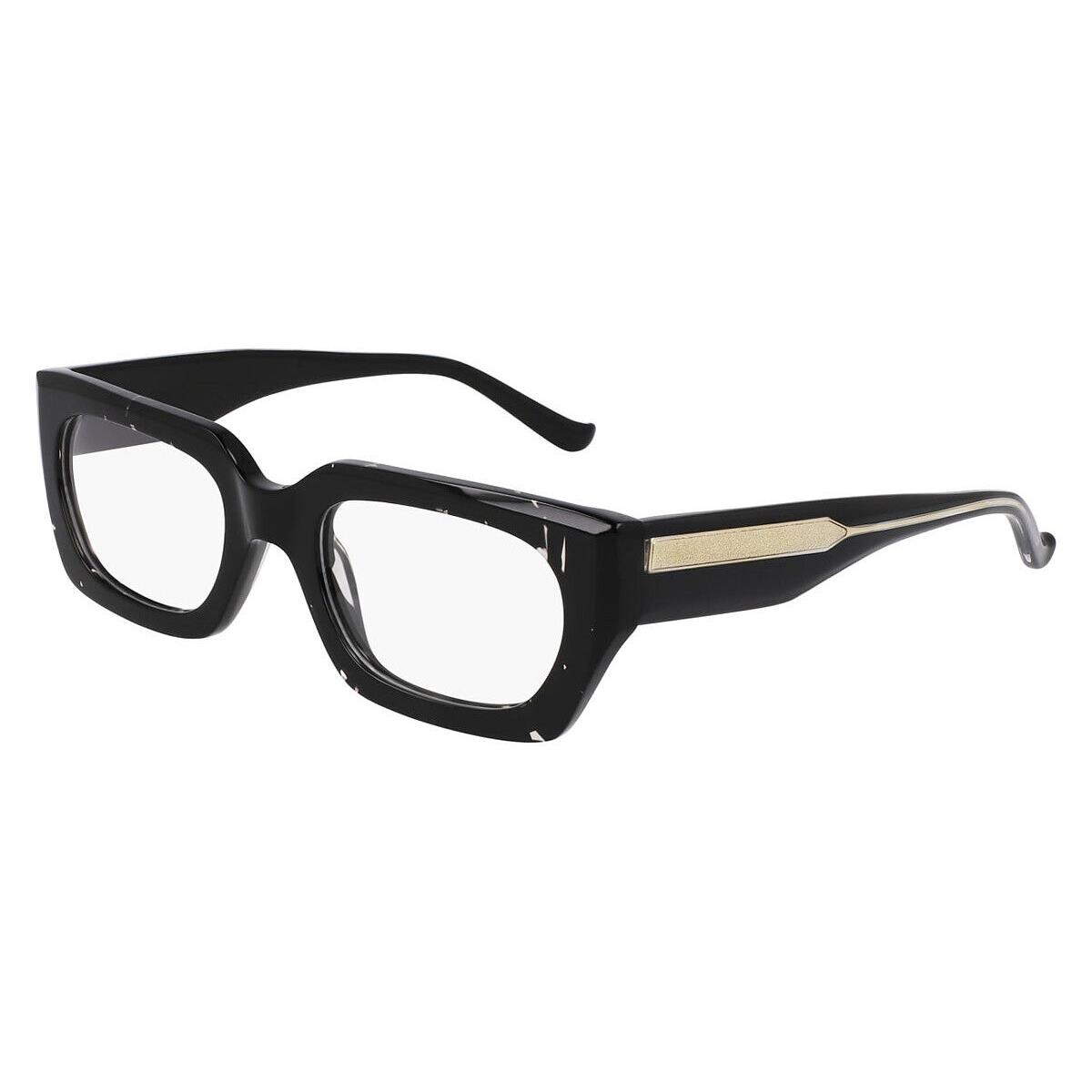 Dkny DO5013 Eyeglasses Women Spotted Black 51mm