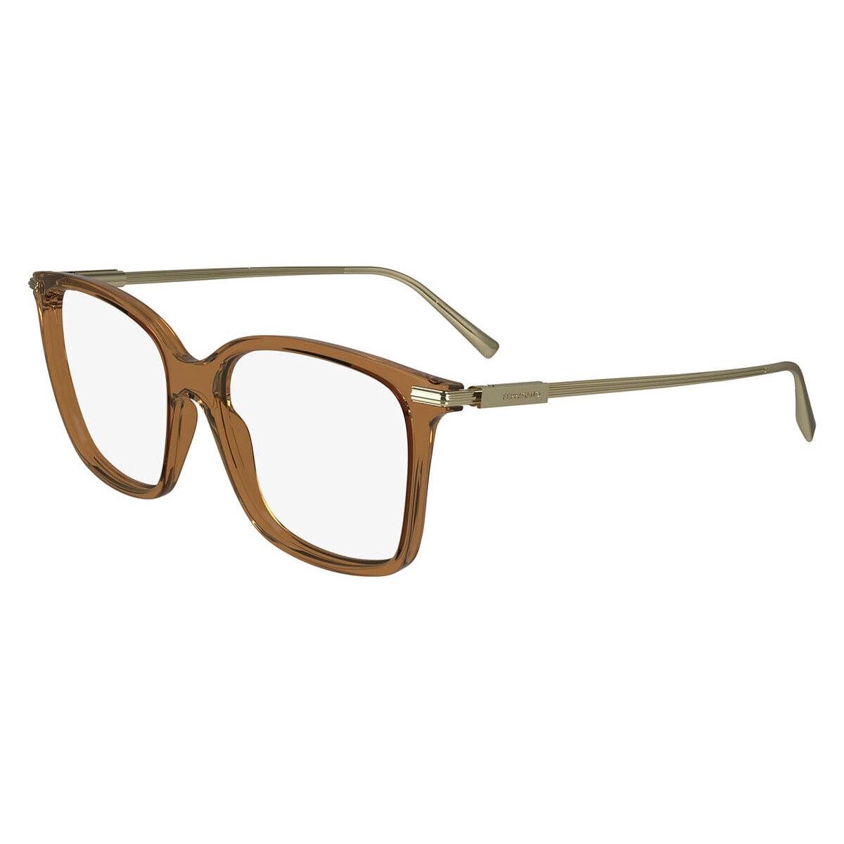 Salvatore Ferragamo SF2992 Eyeglasses Caramel 53mm