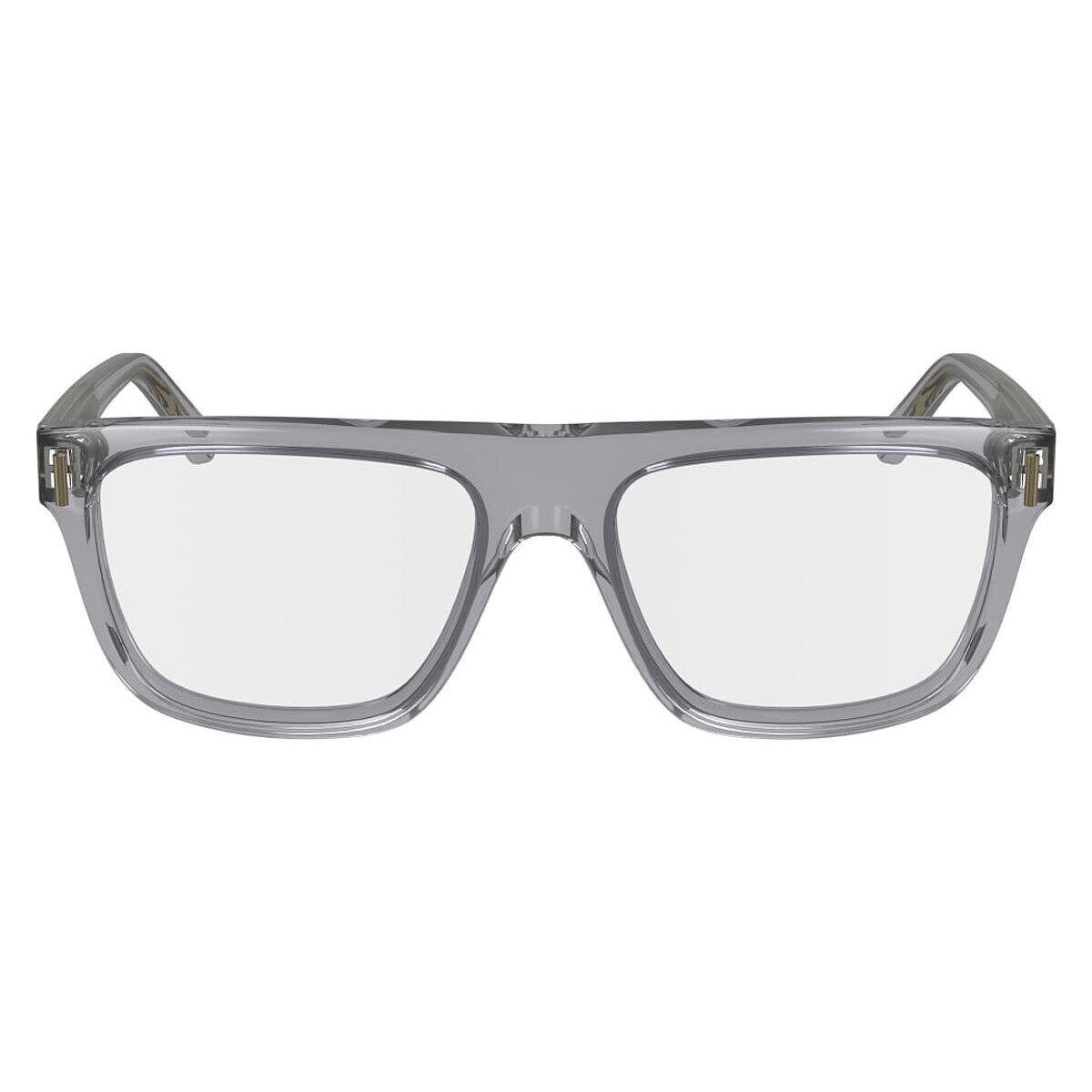 Salvatore Ferragamo SF2997 Eyeglasses Light Crystal Gray 55mm