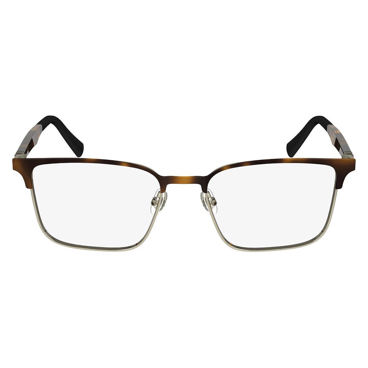 Salvatore Ferragamo Sfg Eyeglasses Men Tortoise/gold 53mm