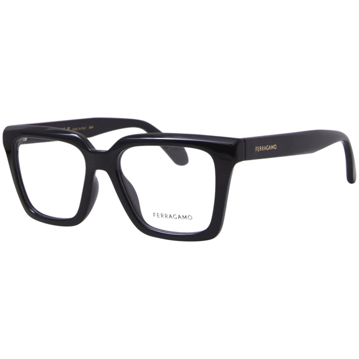 Salvatore Ferragamo SF2985 001 Eyeglasses Women`s Black Full Rim 52mm
