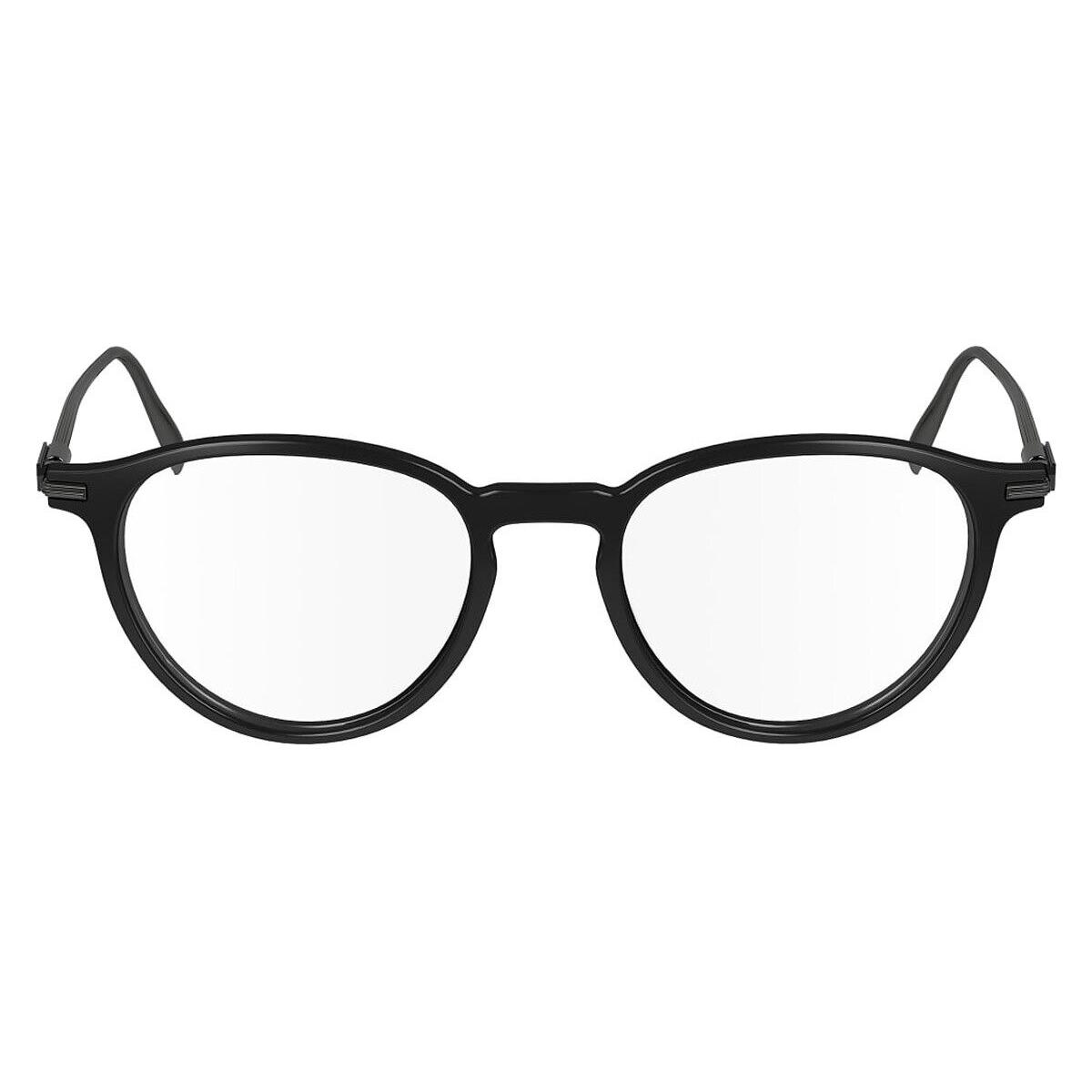 Salvatore Ferragamo Sfg Eyeglasses Men Black 51mm