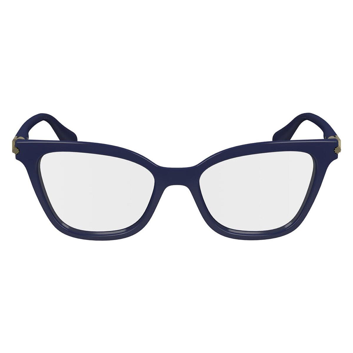 Salvatore Ferragamo SF2991 Eyeglasses Women Blue Navy 51mm