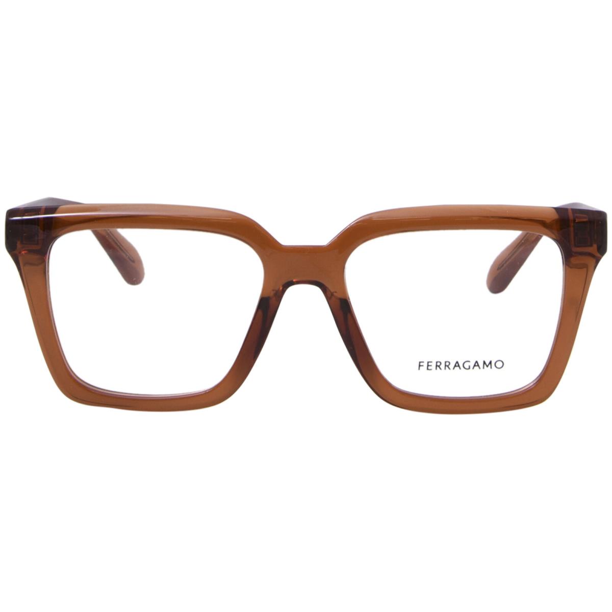 Salvatore Ferragamo SF2985 261 Eyeglasses Women`s Caramel Full Rim 52mm