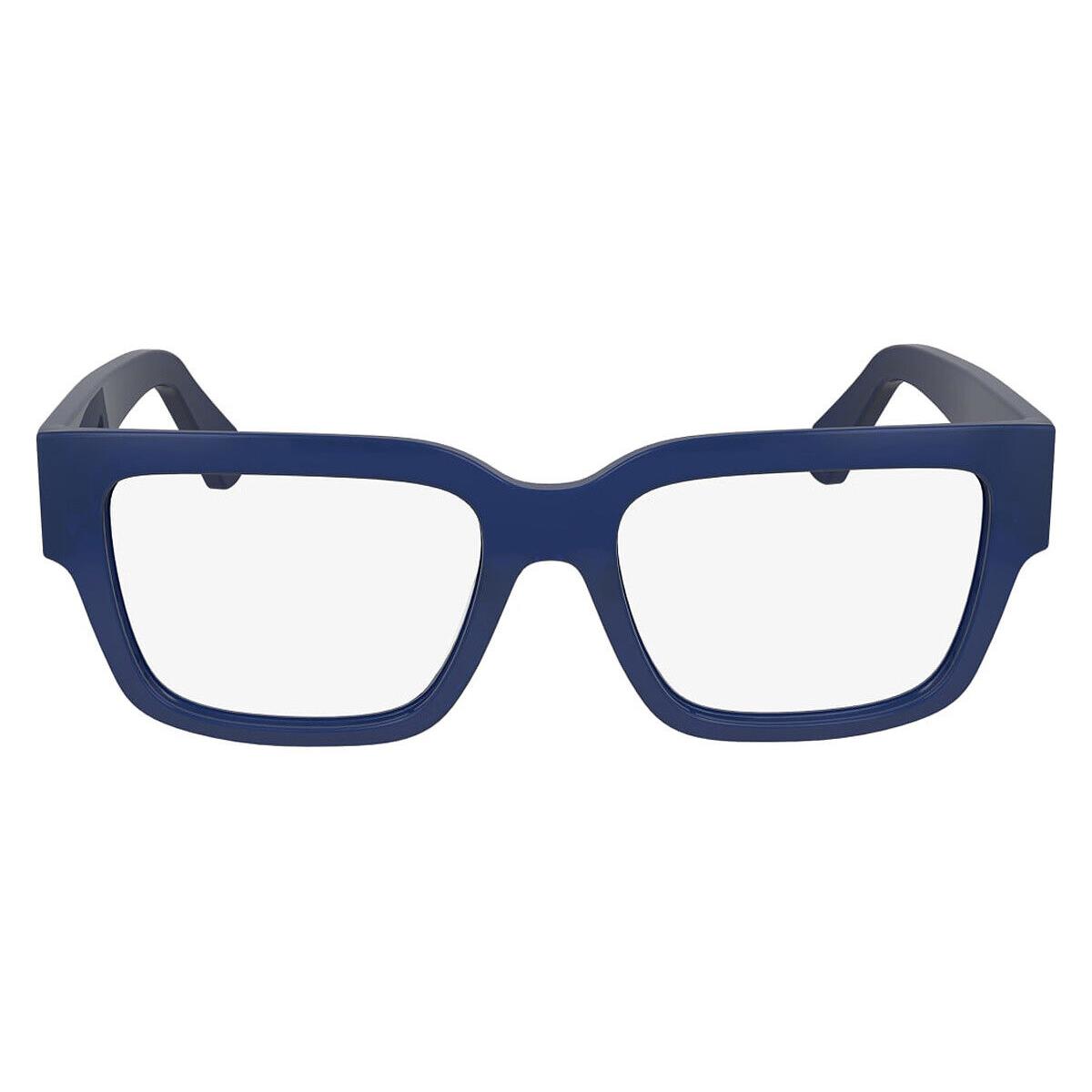 Salvatore Ferragamo Sfg Eyeglasses Women Opaline Blue 53mm - Frame: Opaline Blue, Lens: Demo