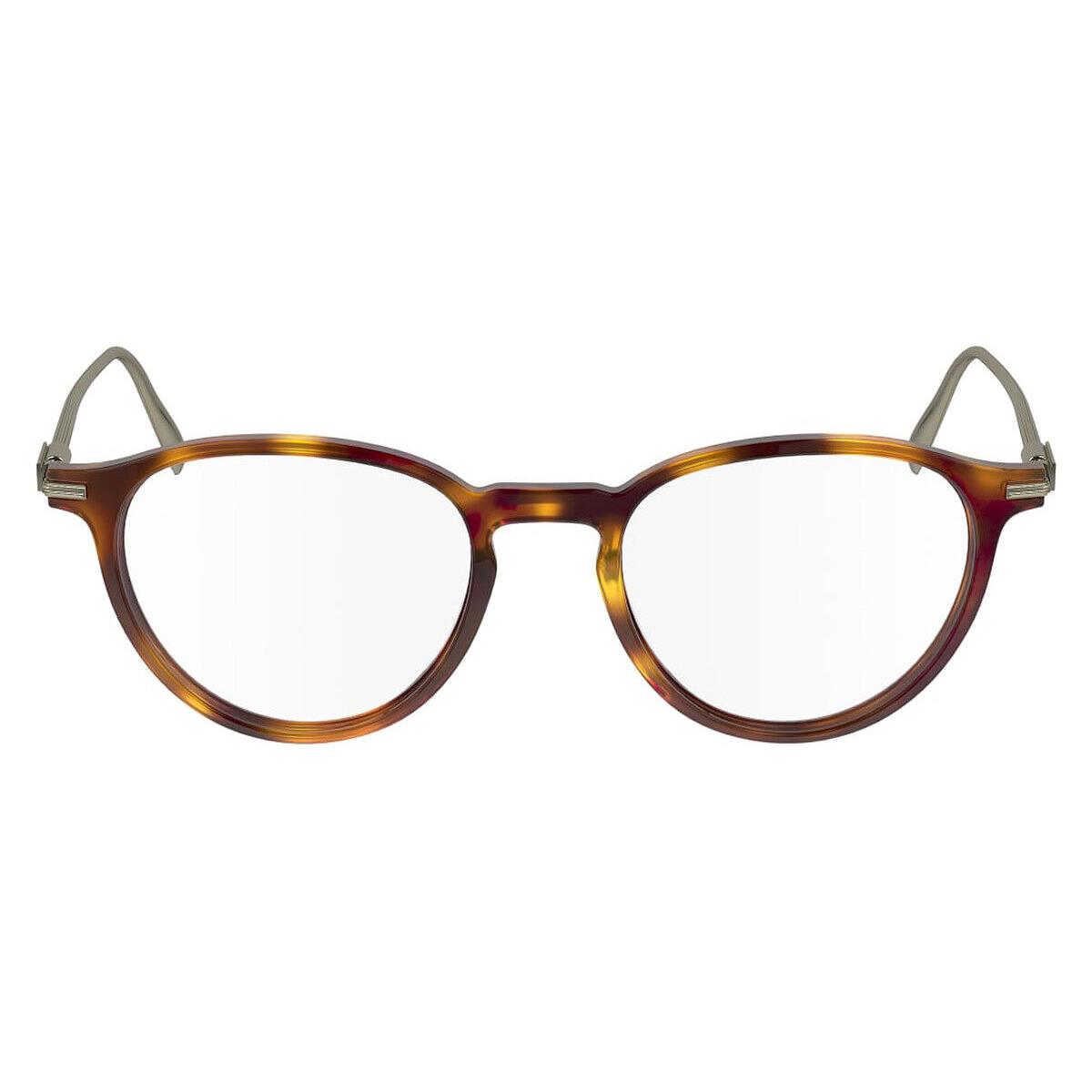 Salvatore Ferragamo Sfg Eyeglasses Men Tortoise 51mm