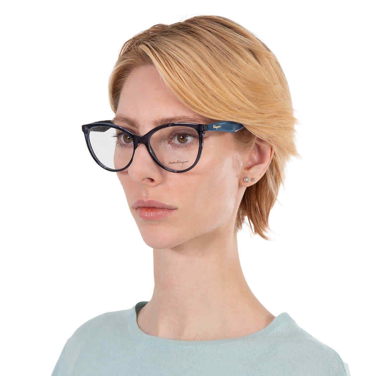 Salvatore Ferragamo Demo Cat Eye Ladies Eyeglasses SF2933 456 56 SF2933 456 56