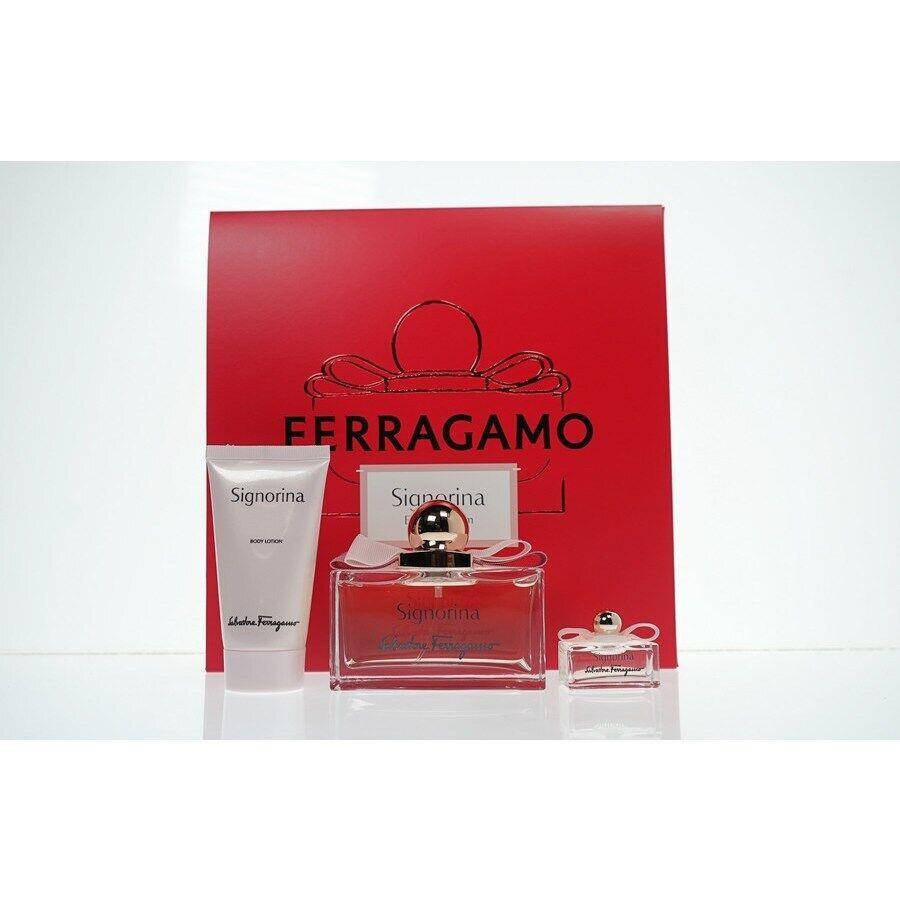 Salvatore Ferragamo Ladies Signorina Gift Set Fragrances 8052464893713