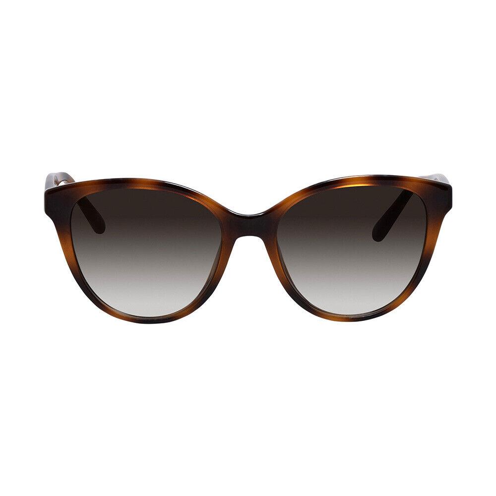 Salvatore Ferragamo SF 1073S 240 Tortoise Plastic Sunglasses Grey Gradient Lens