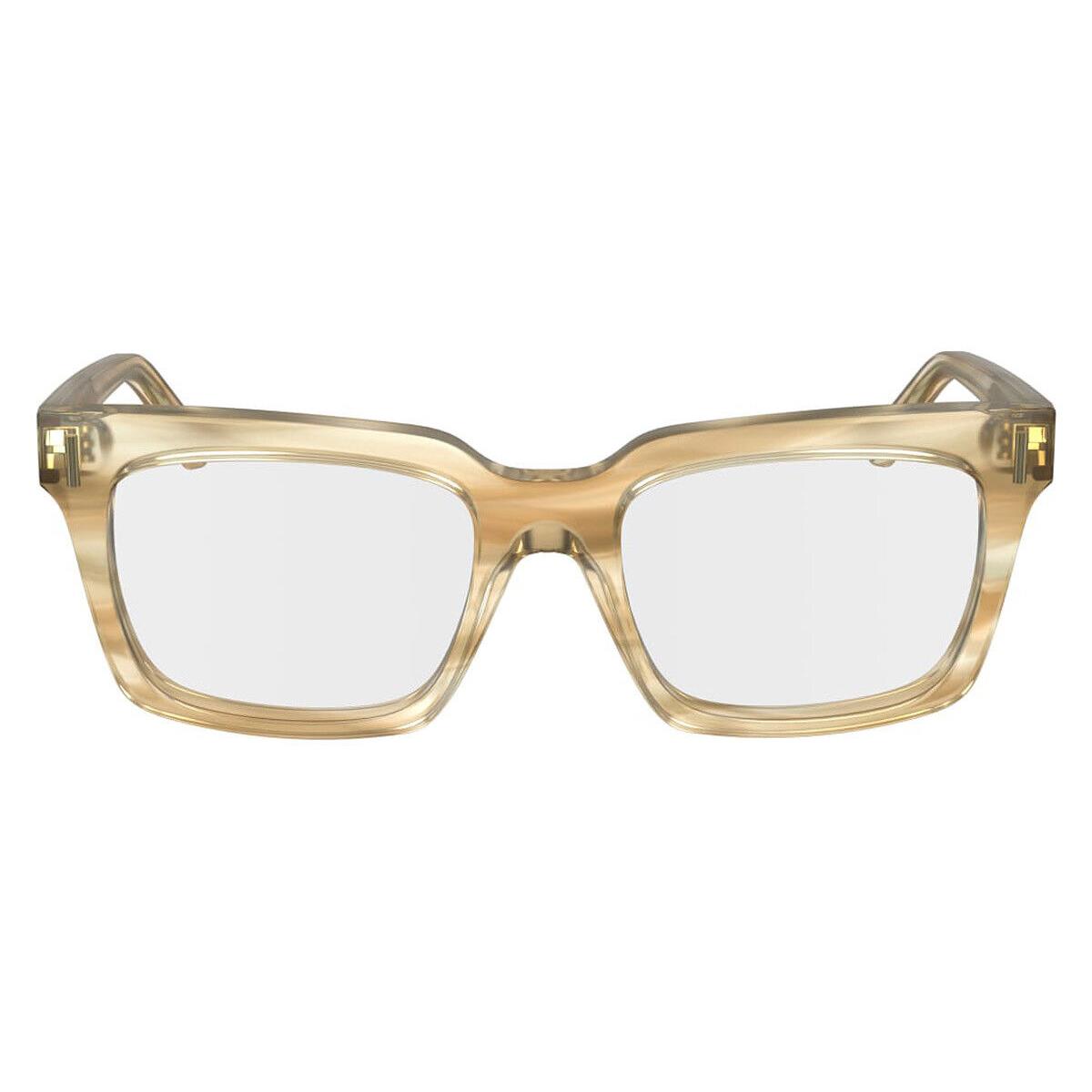 Salvatore Ferragamo SF2993 Eyeglasses Women Striped Sand 53mm