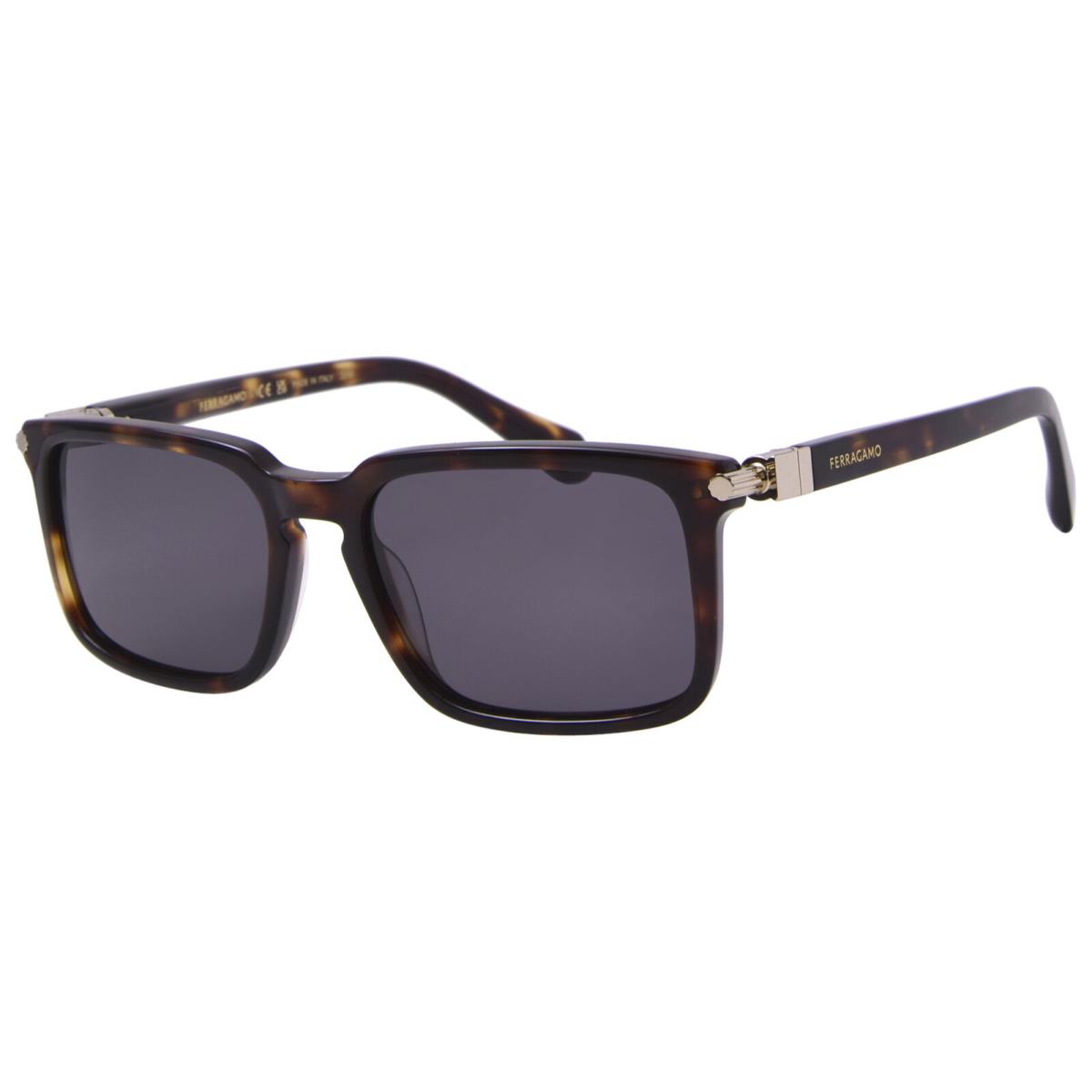 Salvatore Ferragamo SF1110S 242 Sunglasses Men`s Tortoise Rectangle Shape 56mm