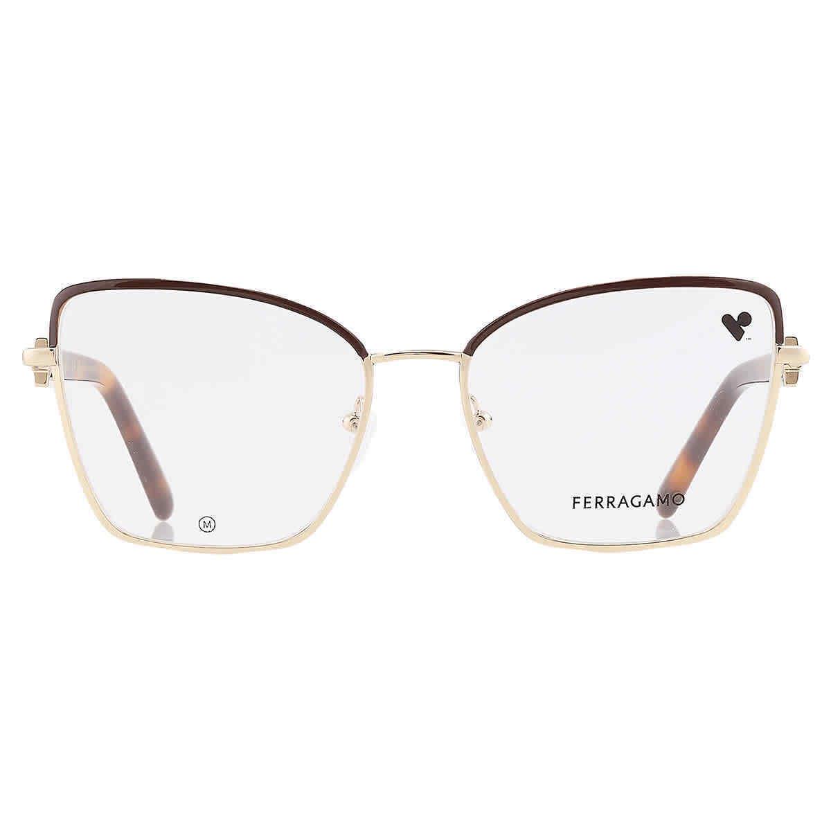 Salvatore Ferragamo Demo Butterfly Ladies Eyeglasses SF2223N 726 54