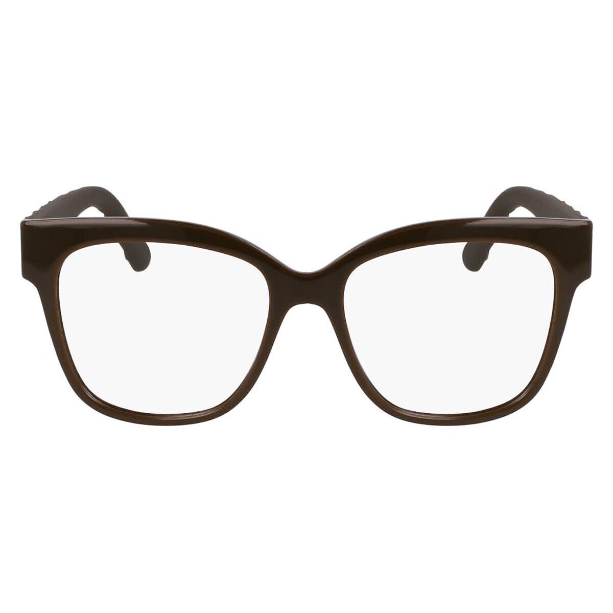 Salvatore Ferragamo SF2956EN Eyeglasses Women Dark Khaki 54mm