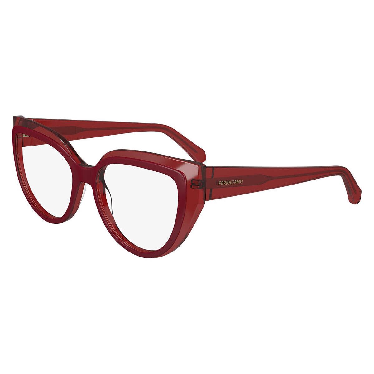 Salvatore Ferragamo SF2984 Eyeglasses Red/red 53mm