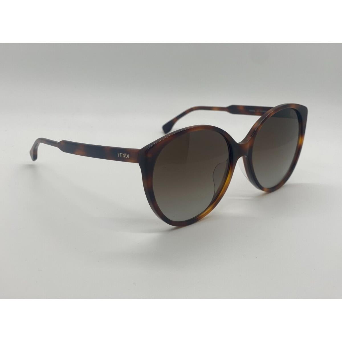 Fendi FE40029U 53K Brown Havana Sunglasses 59-17-145mm