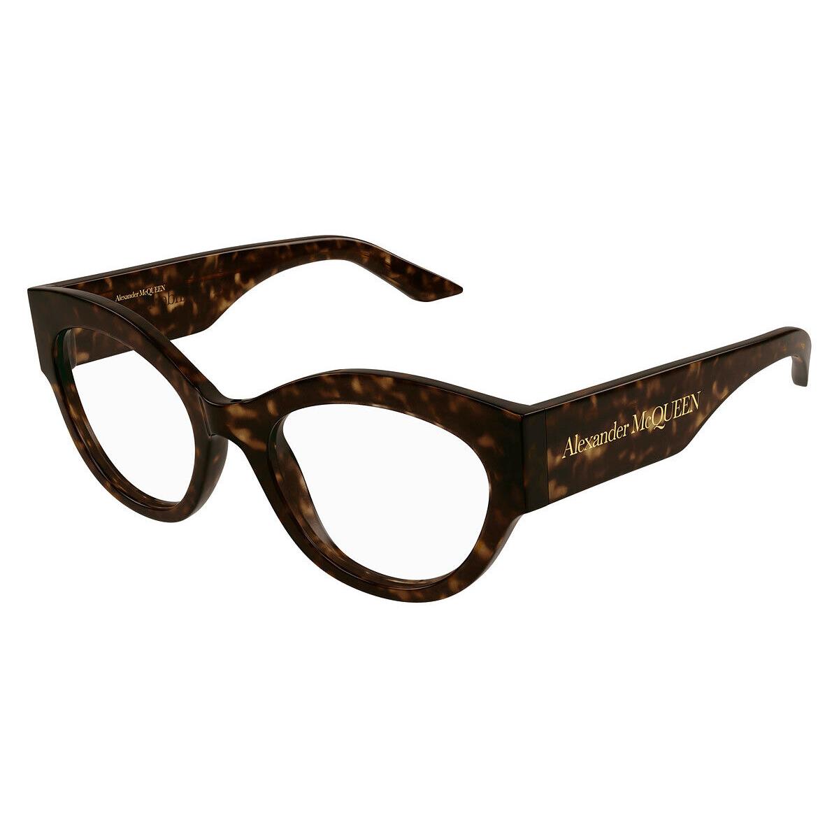 Alexander Mcqueen AM0435O Eyeglasses Women Havana 53mm