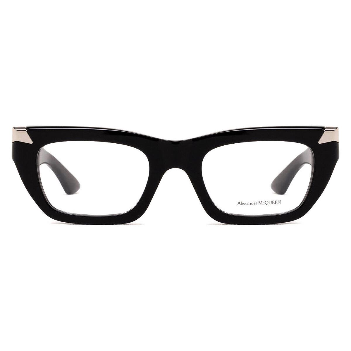 Alexander Mcqueen AM0444O Eyeglasses Unisex Black 51mm