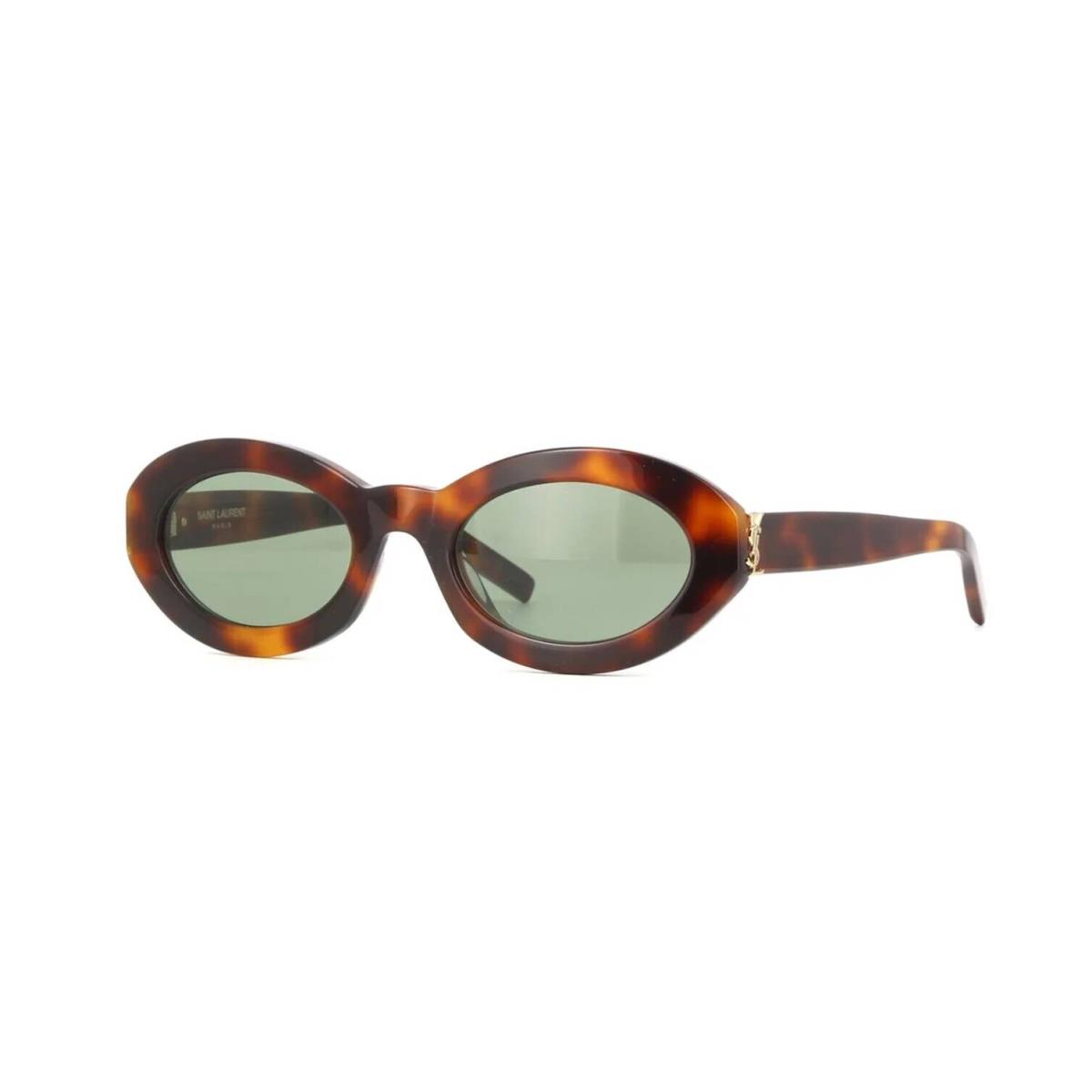 Saint Laurent SL M136 Havana/green 002 Sunglasses by Yves Saint Laurent
