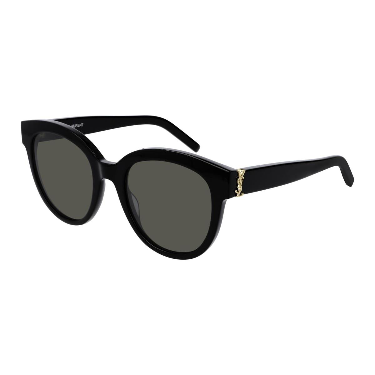 Saint Laurent Monogram SL M29 Sunglasses 003 Black