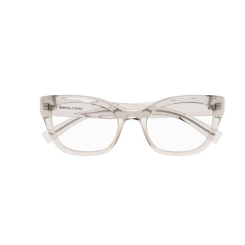 Saint Laurent SL 643 004 Beige Round Women`s Eyeglasses