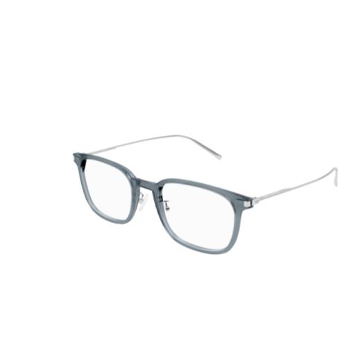 Saint Laurent SL 632/J 003 Grey/silver Square Men`s Eyeglasses