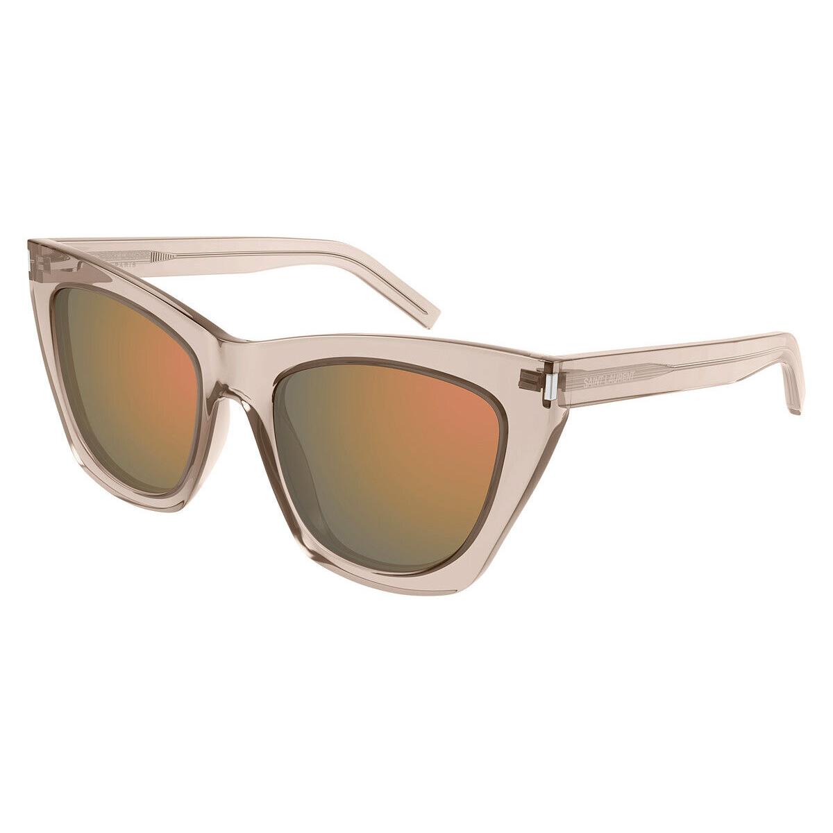 Saint Laurent SL Sunglasses Women / Copper Flash 55mm