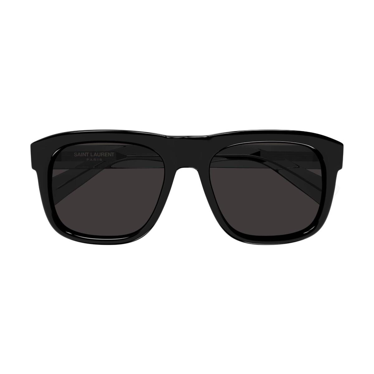 Saint Laurent SL 558 Black and Crystal/grey 001 Sunglasses