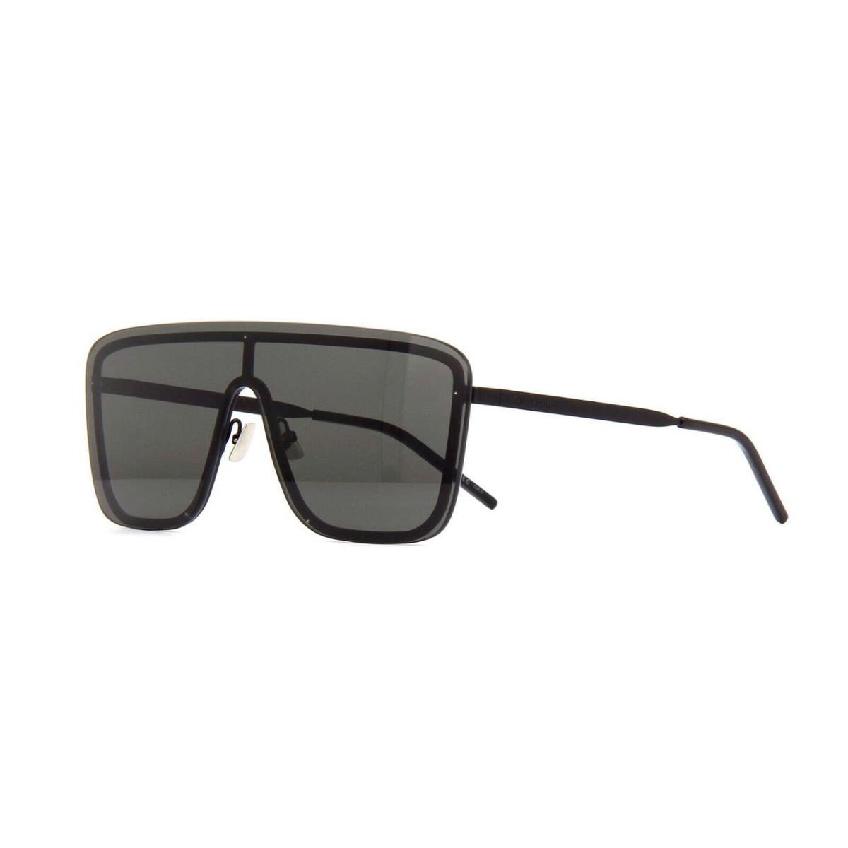 Saint Laurent SL 364 Mask Black/dark Grey 002 TD Sunglasses