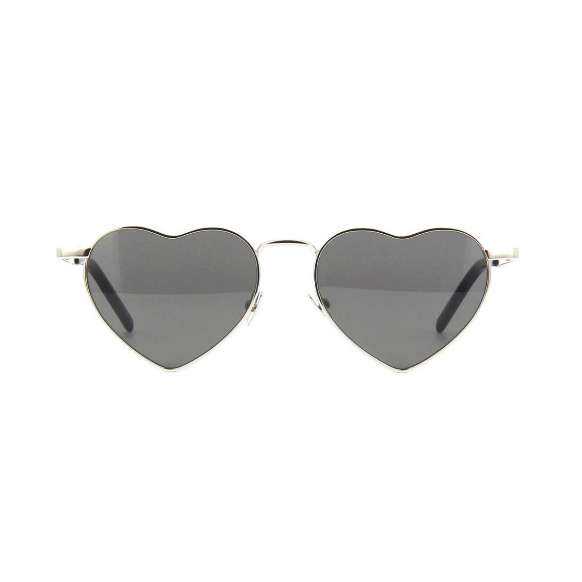 Saint Laurent SL 301 Loulou Silver/grey 001 Sunglasses