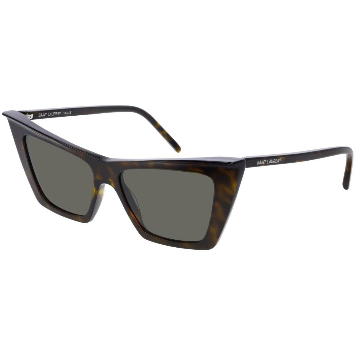 Saint Laurent SL 372 Dark Havana/grey 003 FA Sunglasses