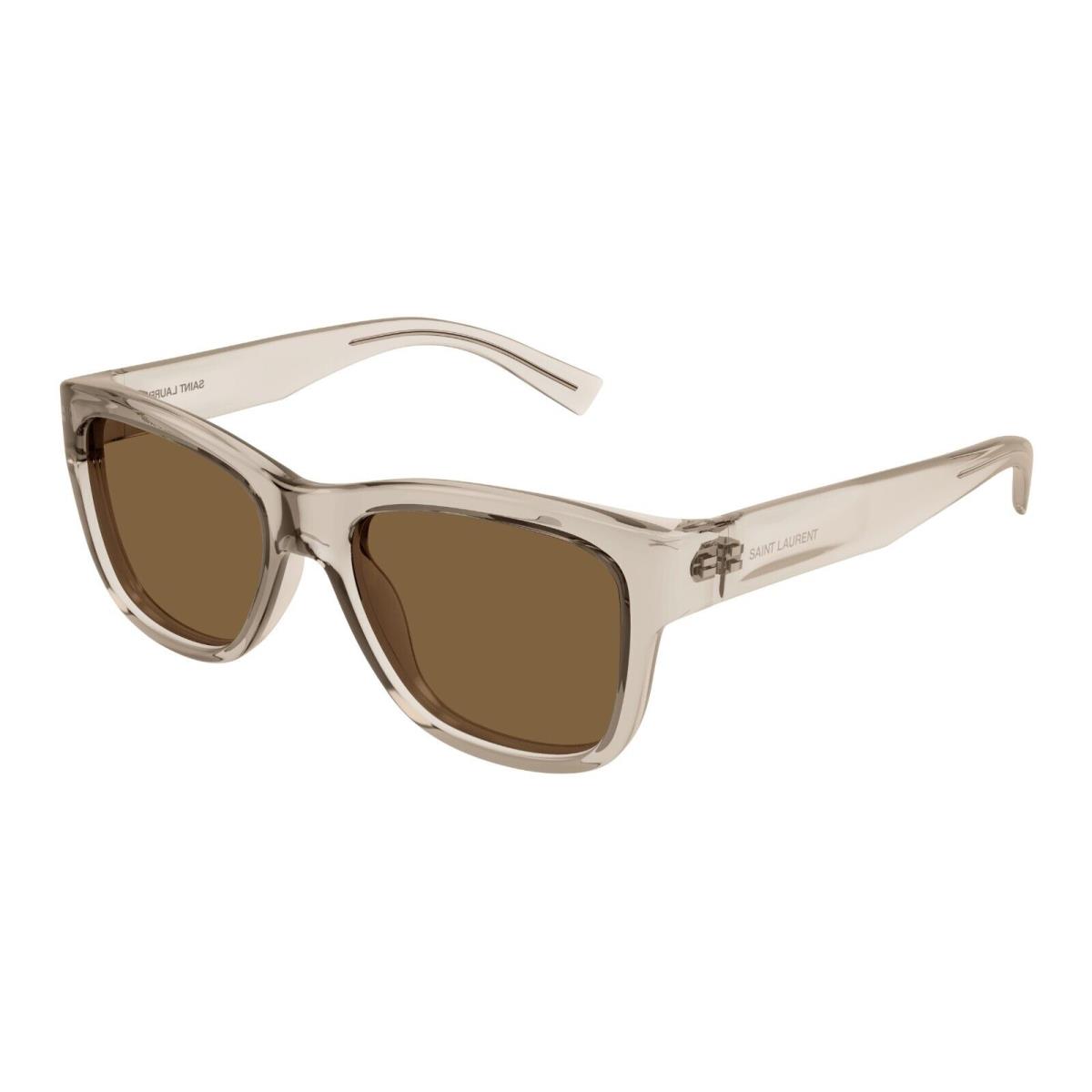 Saint Laurent SL 674 Transparent Beige/brown 005 Sunglasses