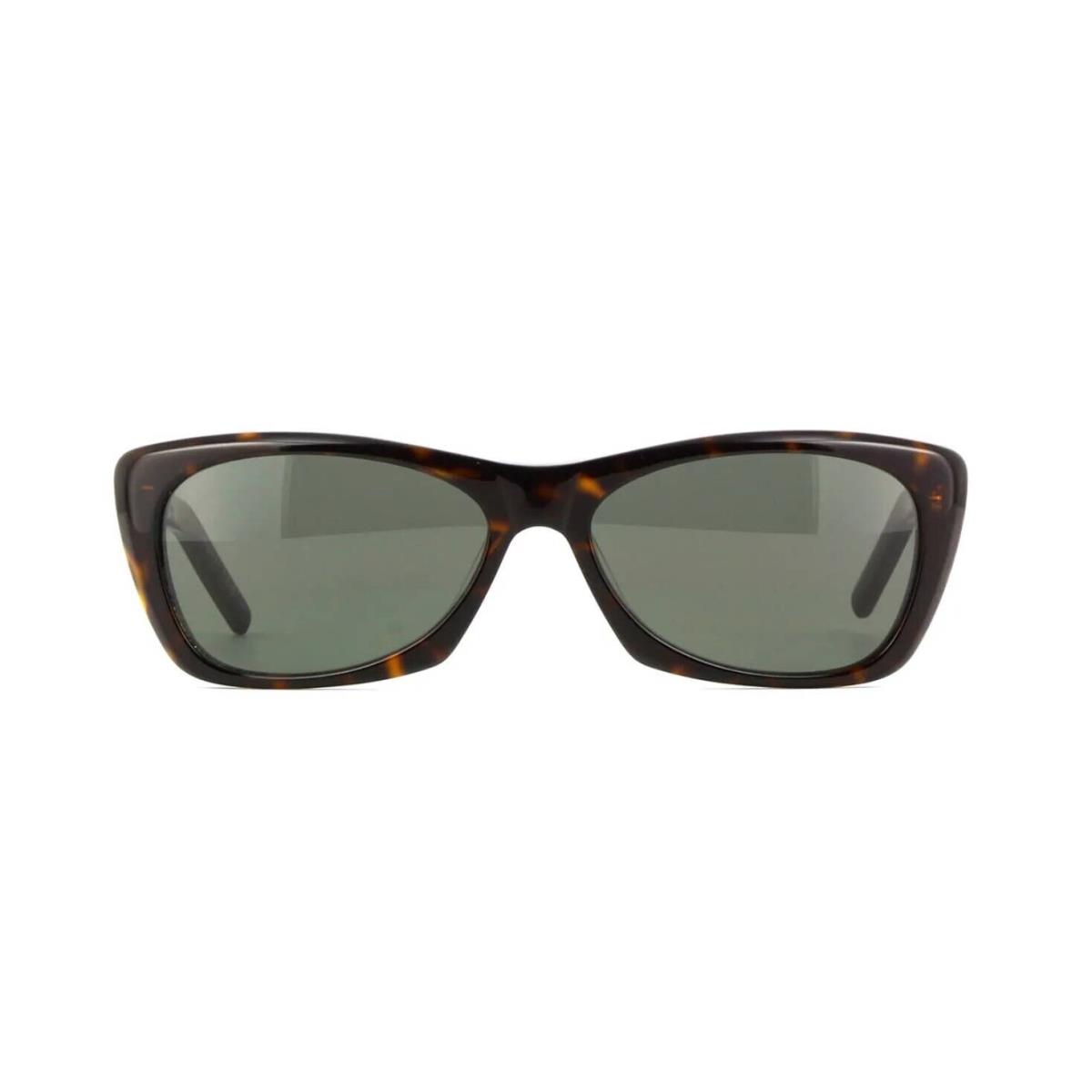 Saint Laurent SL 613 Havana/green 002 Sunglasses