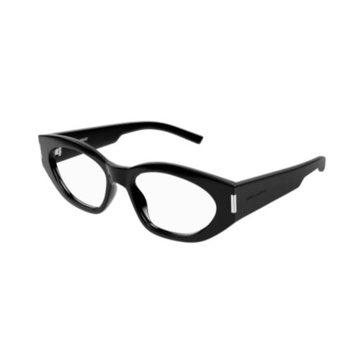 Saint Laurent SL 638 Opt 001 Black Oval Women`s Eyeglasses