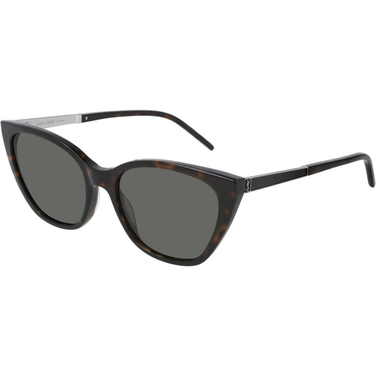 Yves Saint Laurent SLM69-002-56 Black Sunglasses