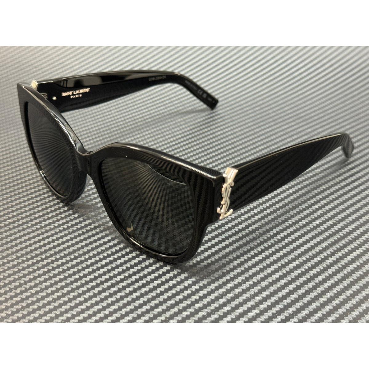 Saint Laurent SL M95/F 005 Black Grey Polarized Women`s 56 mm Sunglasses