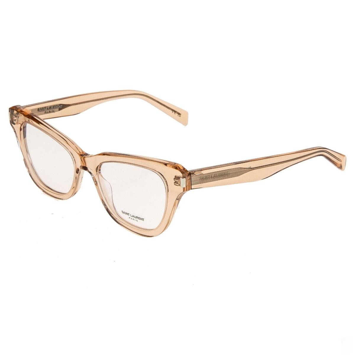 Saint Laurent 472 Ysl SL472 Pink Classic Cat Eyeglasses Optical 52mm 004