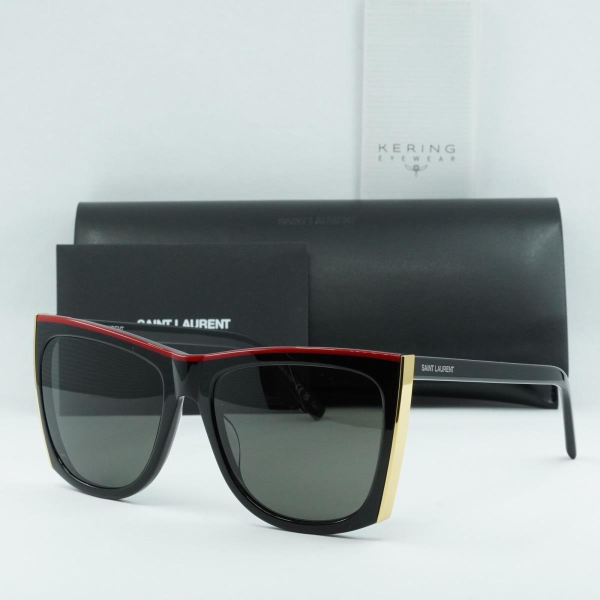 Saint Laurent SL539 Paloma 001 Black/grey 58-18-145 Sunglasses