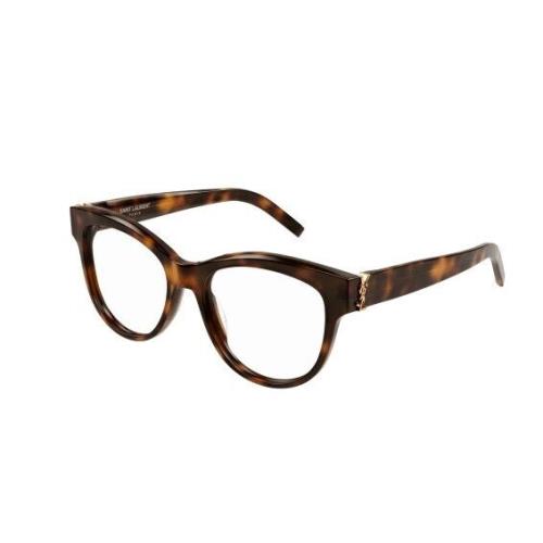 Saint Laurent SL M108 007 Havana Round Women`s Eyeglasses