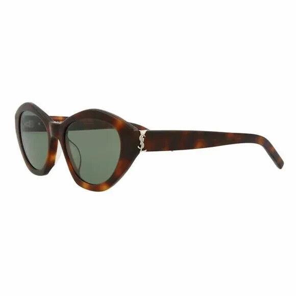 Saint Laurent Sunglasses SLM60 Havana Green 54/19/140/ 100%AUTHENTIC