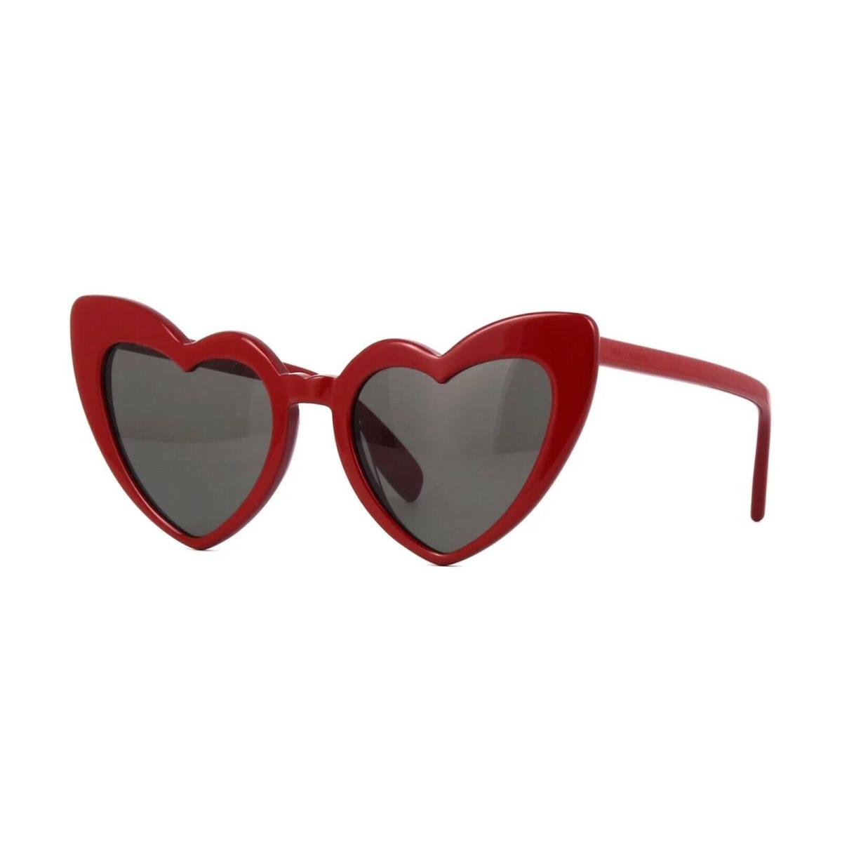 Saint Laurent Loulou SL 181 Red/grey 002 Sunglasses