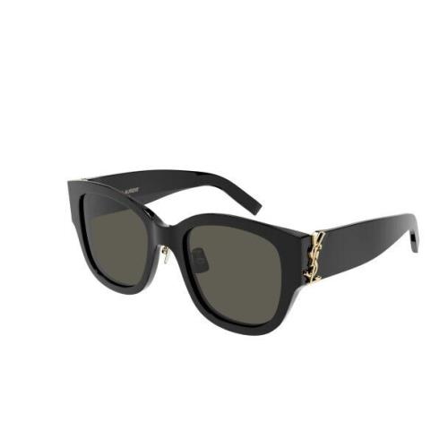 Saint Laurent SL M95/K 001 Black/grey Square Women`s Sunglasses