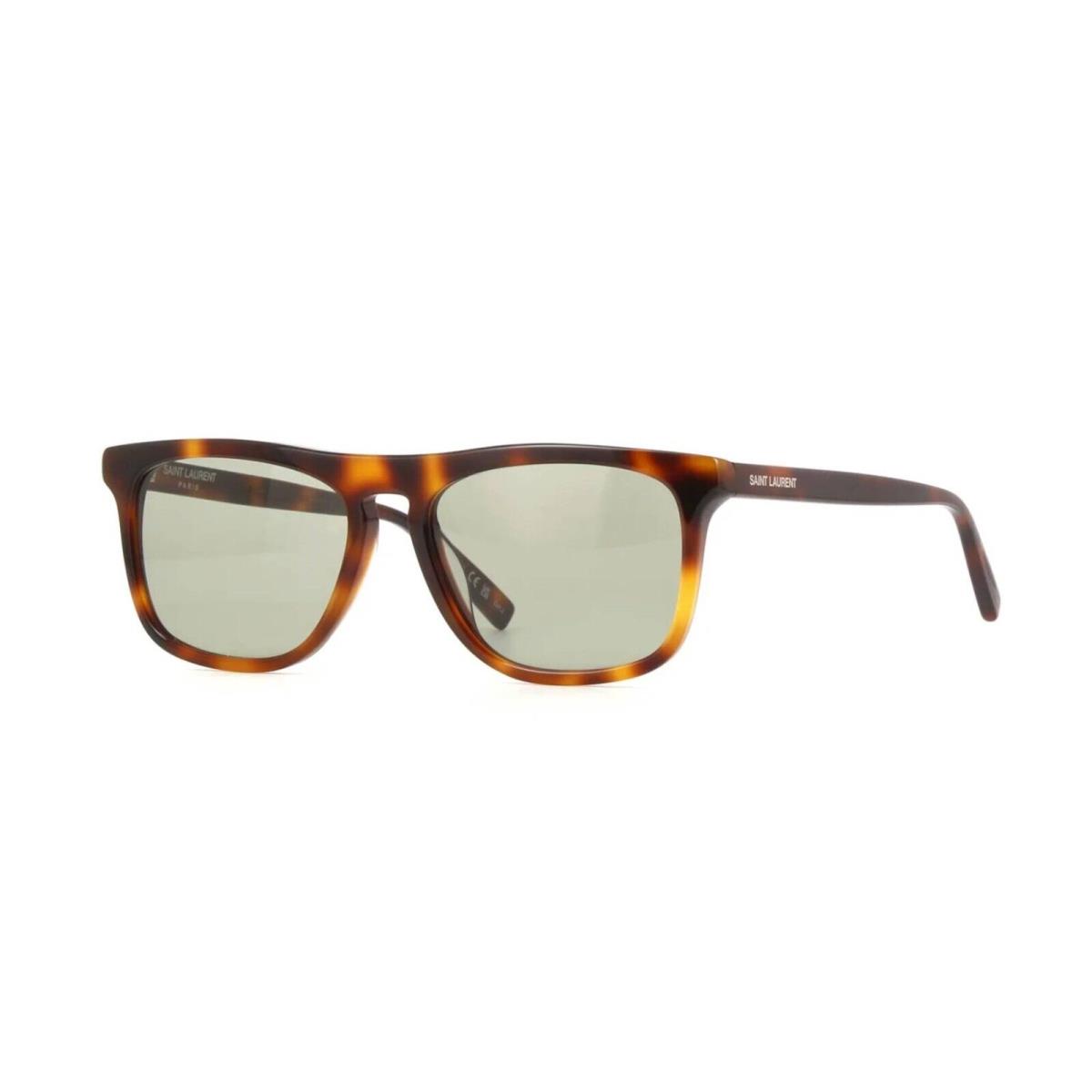 Saint Laurent SL 586 Havana/green 002 Sunglasses