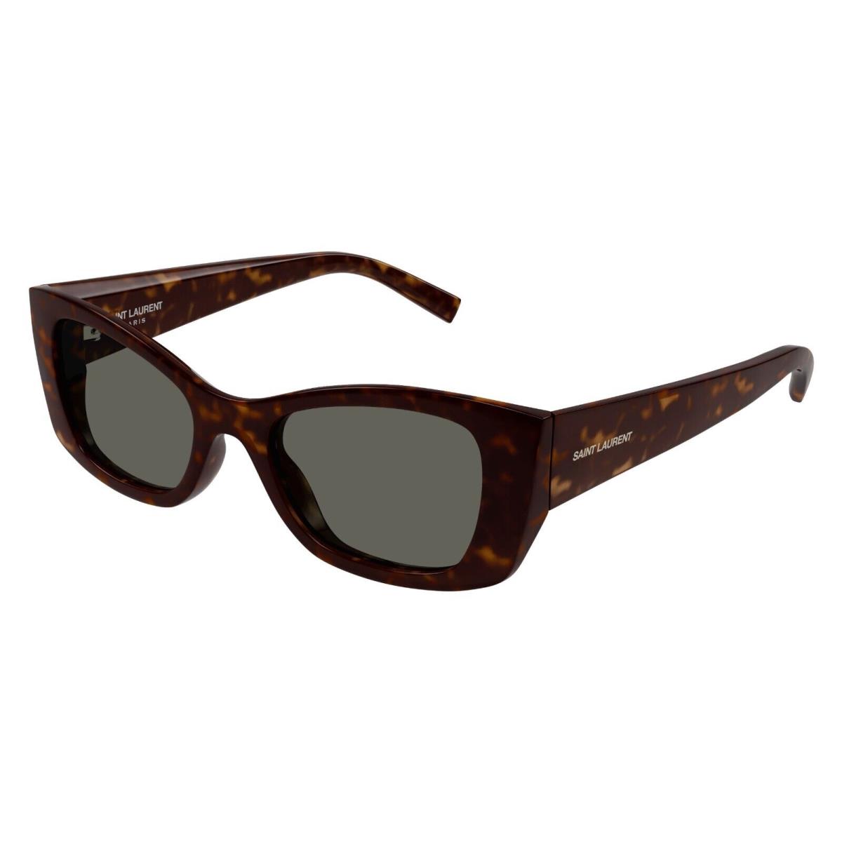 Saint Laurent SL 593 Dark Havana/grey 002 Sunglasses