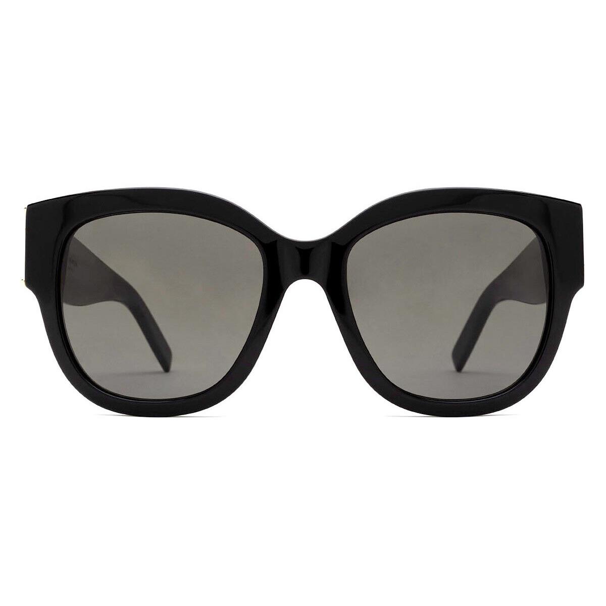 Saint Laurent SL M95/F Sunglasses Women Black Oversized 56mm