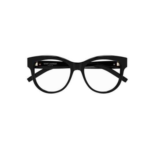 Saint Laurent SL M108 006 Black Round Women`s Eyeglasses