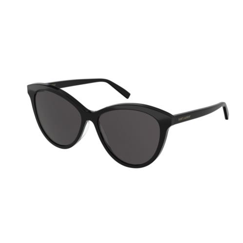 Saint Laurent SL 456 001 Black Cat Eye Women`s Sunglasses