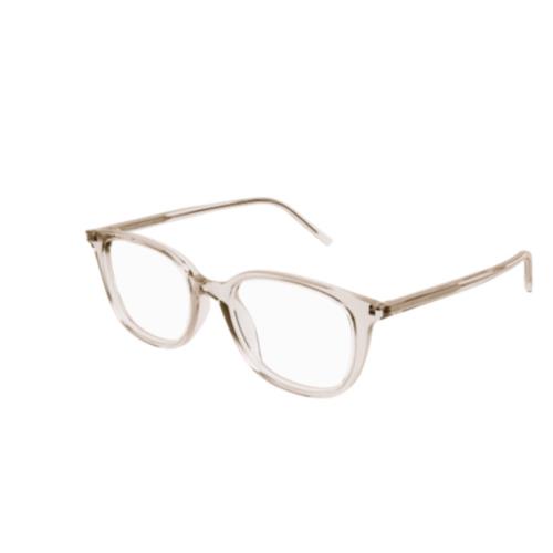 Saint Laurent SL 644/F 004 Beige Square Men`s Eyeglasses