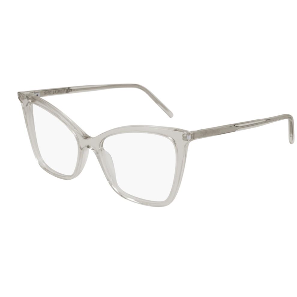 Saint Laurent SL 386 003 Beige Cat-eye Women`s Eyeglasses