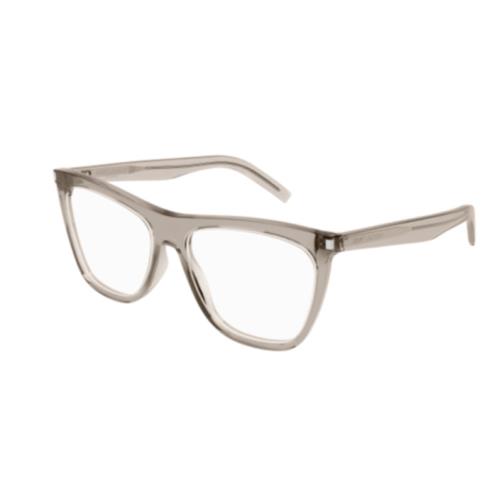 Saint Laurent SL 518 004 Brown Square Women`s Eyeglasses