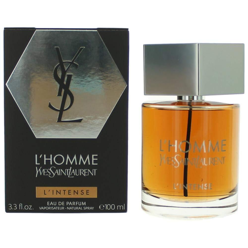 Yves Saint Laurent L`homme Intense For Men Cologne 3.3 oz 100 ml Edp